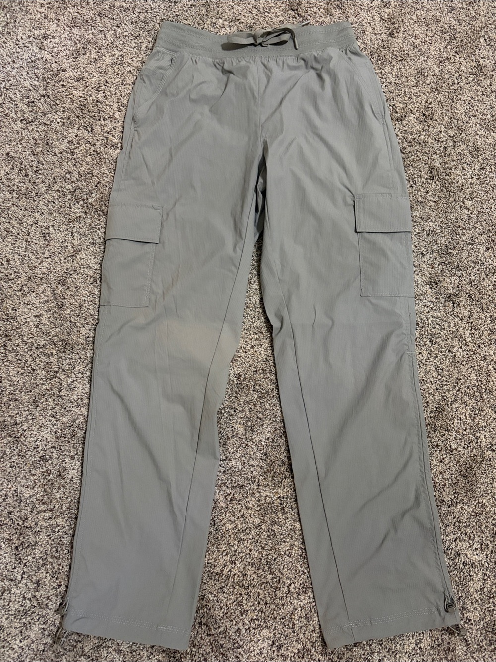 Women’s Cargo Pants - Light Gray